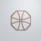 Ekena Millwork Medium Haswell Decorative Fretwork Wood Wall Panels, Wood (Paint Grade), 15 3/8"W x 15 3/8"H x 3/8"T WALW16X16X0375HWLMF - alternate 2